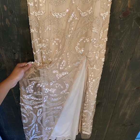 Form fitting beaded Prom Dress - Picture 4 of 5